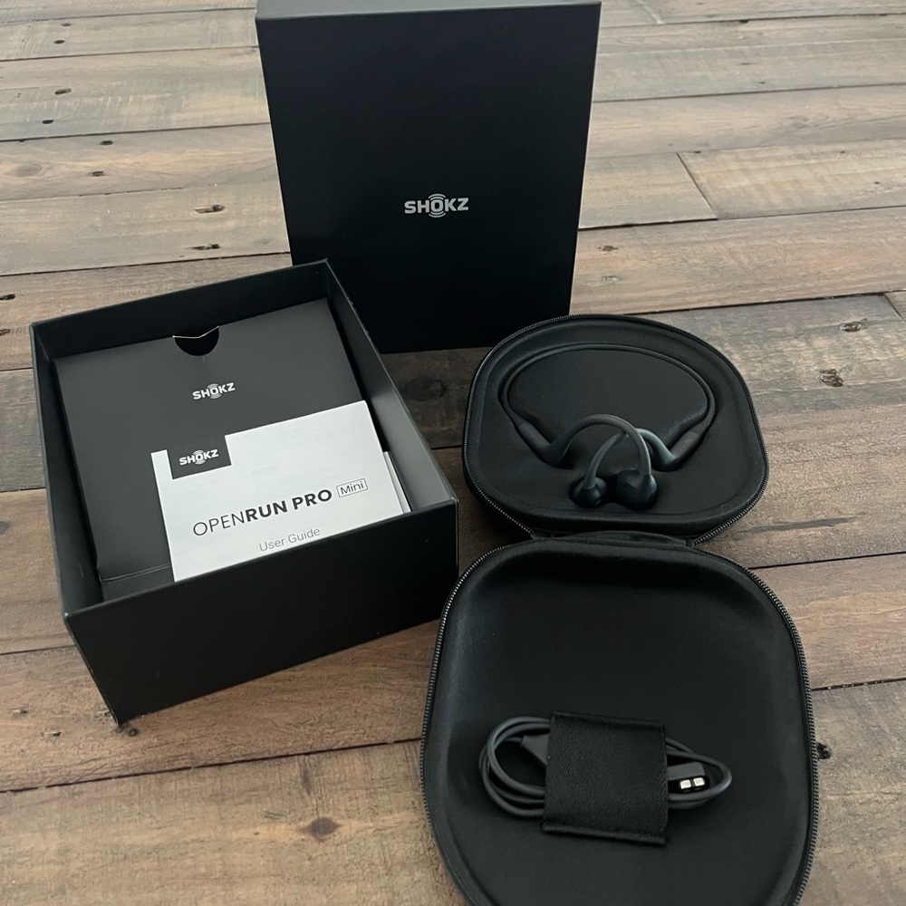 Shokz OpenRun Pro Black Headphones